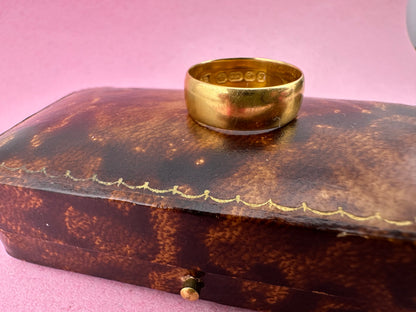 Antique 22ct Gold Cigar band