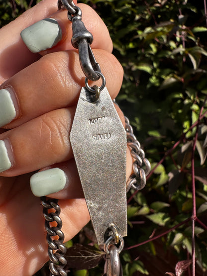 Sterling Silver Coffin Extender