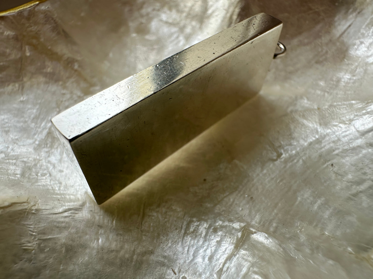 Silver Ingot Pendant 1978