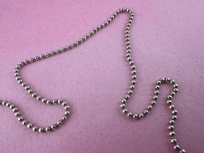 Sterling Silver ball chain