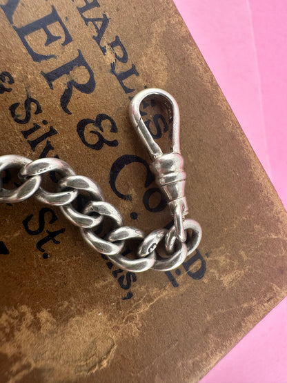 Sterling Silver Curb extender