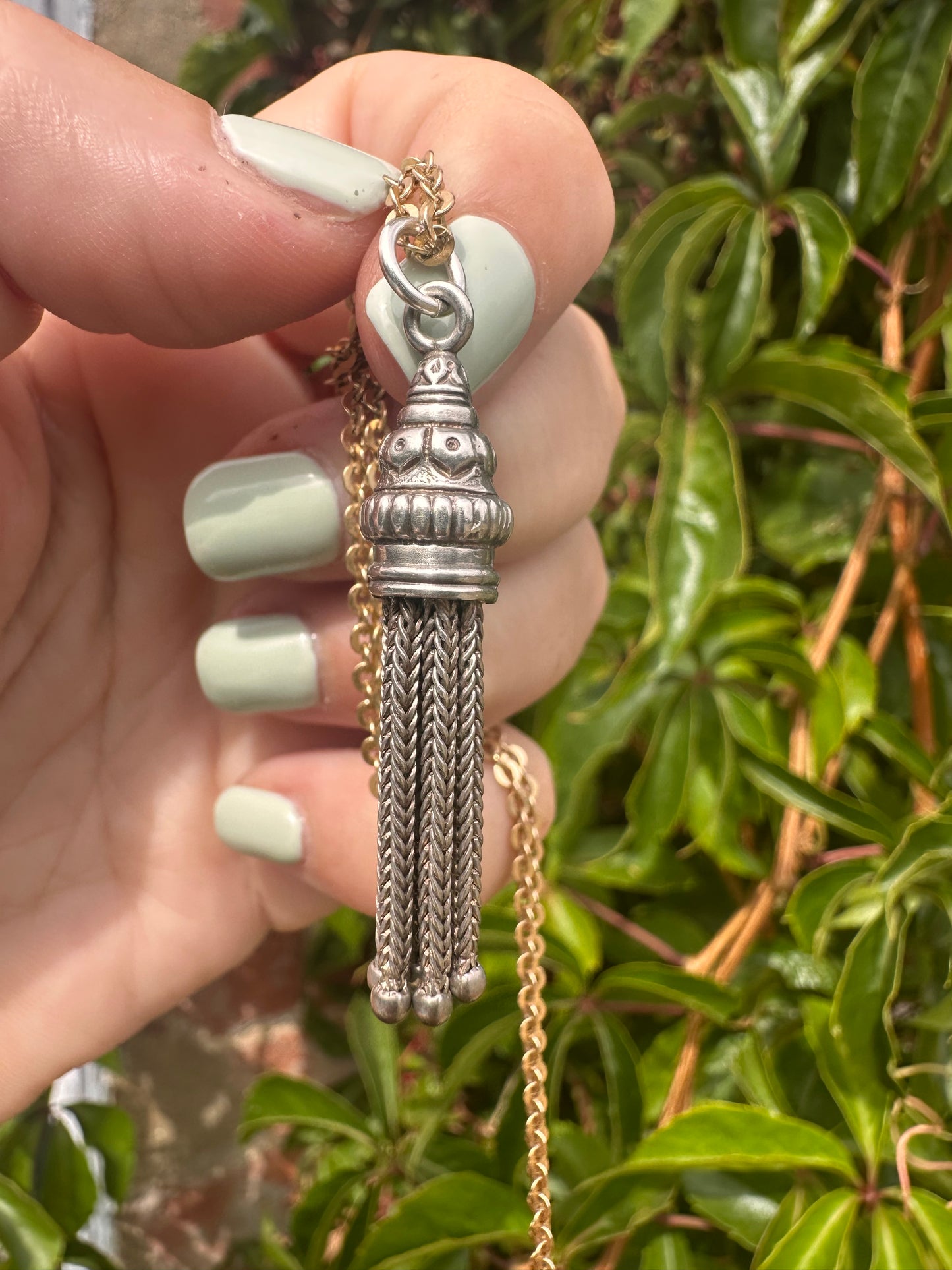 Sterling Silver Tassel