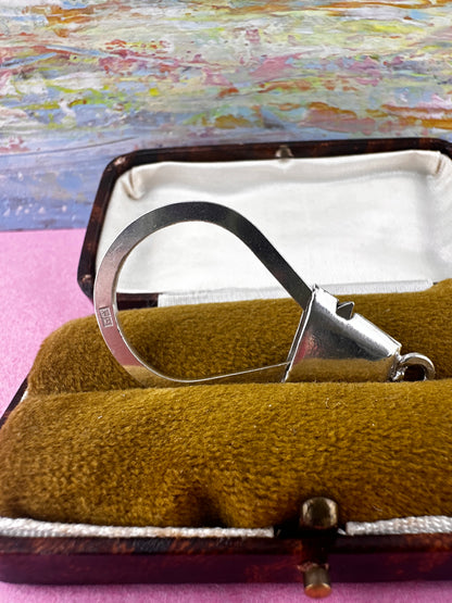 900 Silver charm holder