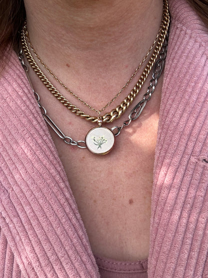 Antique 9ct Rose Gold Open Locket