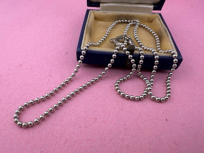 Sterling Silver ball chain