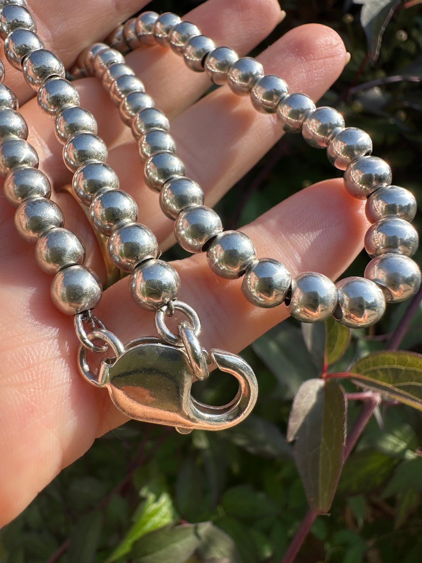 Sterling Silver Ball Chain