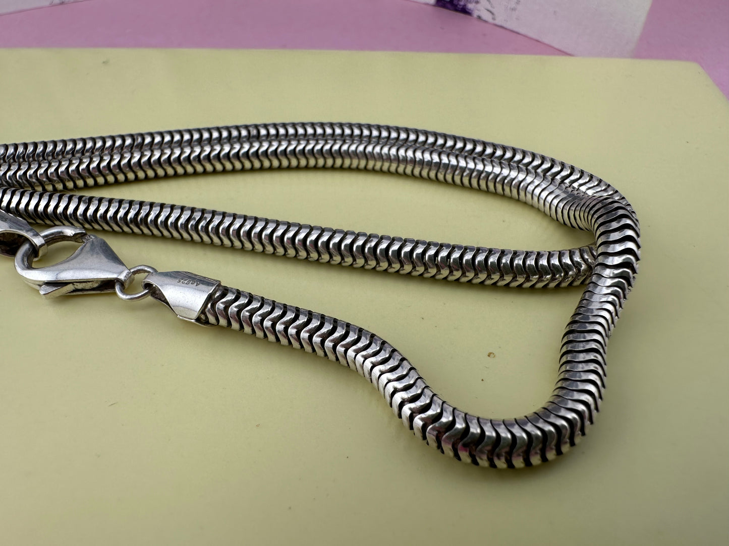 Sterling Silver Chunky Snake chain