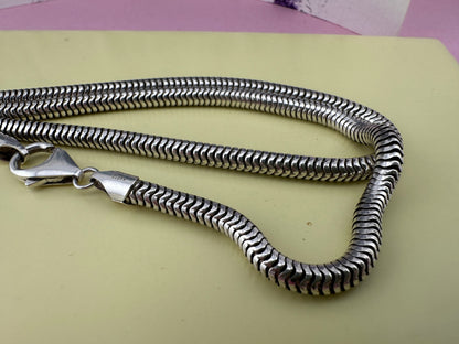 Sterling Silver Chunky Snake chain