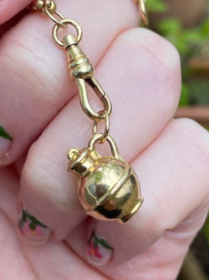 Vintage 9ct Gold Jug Charm