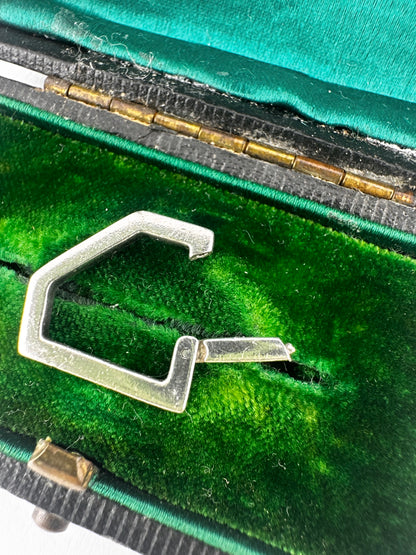 Sterling silver Pentagon shaped connector