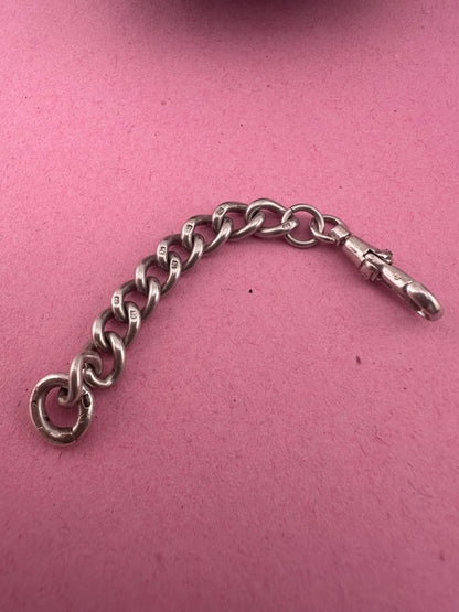 Sterling silver Curb extender