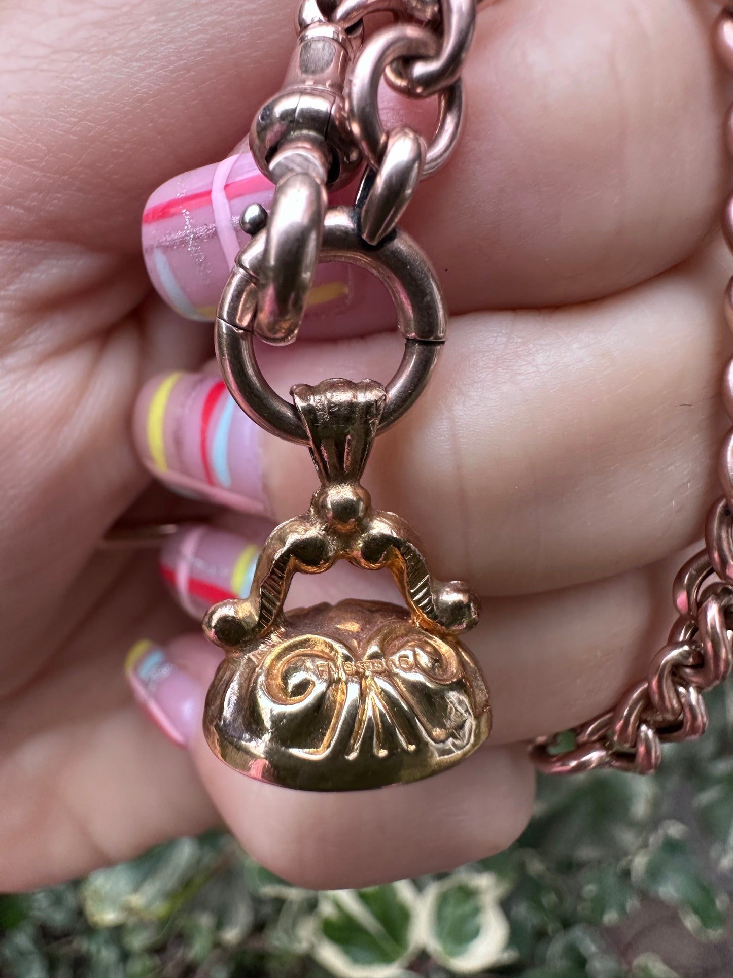 Antique 9ct Yellow Gold Fob