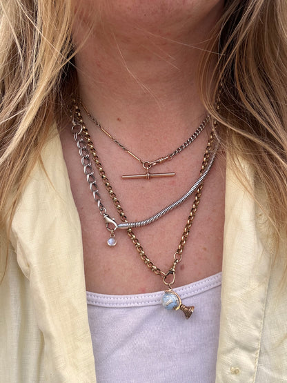 Sterling Silver Chunky Snake chain