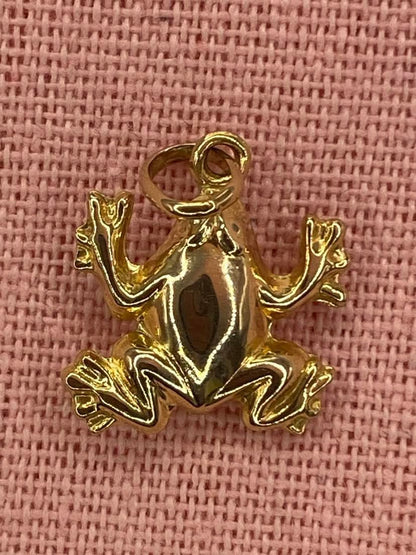 9ct Gold Frog charm