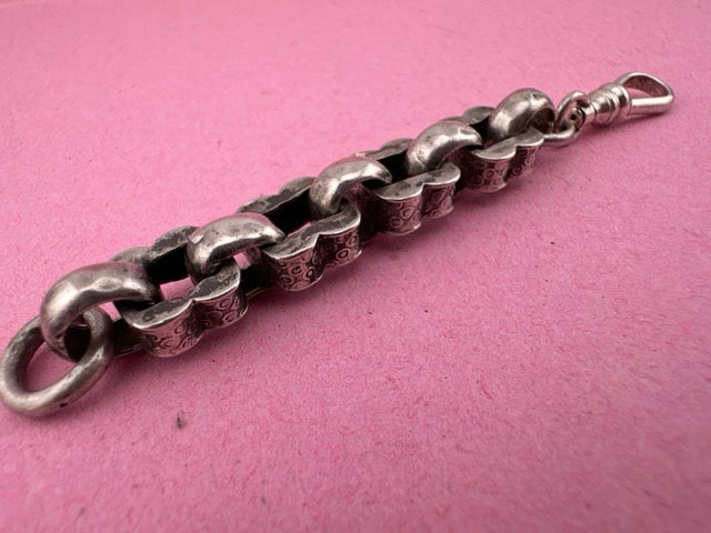 Sterling silver Fancy Flower link extender