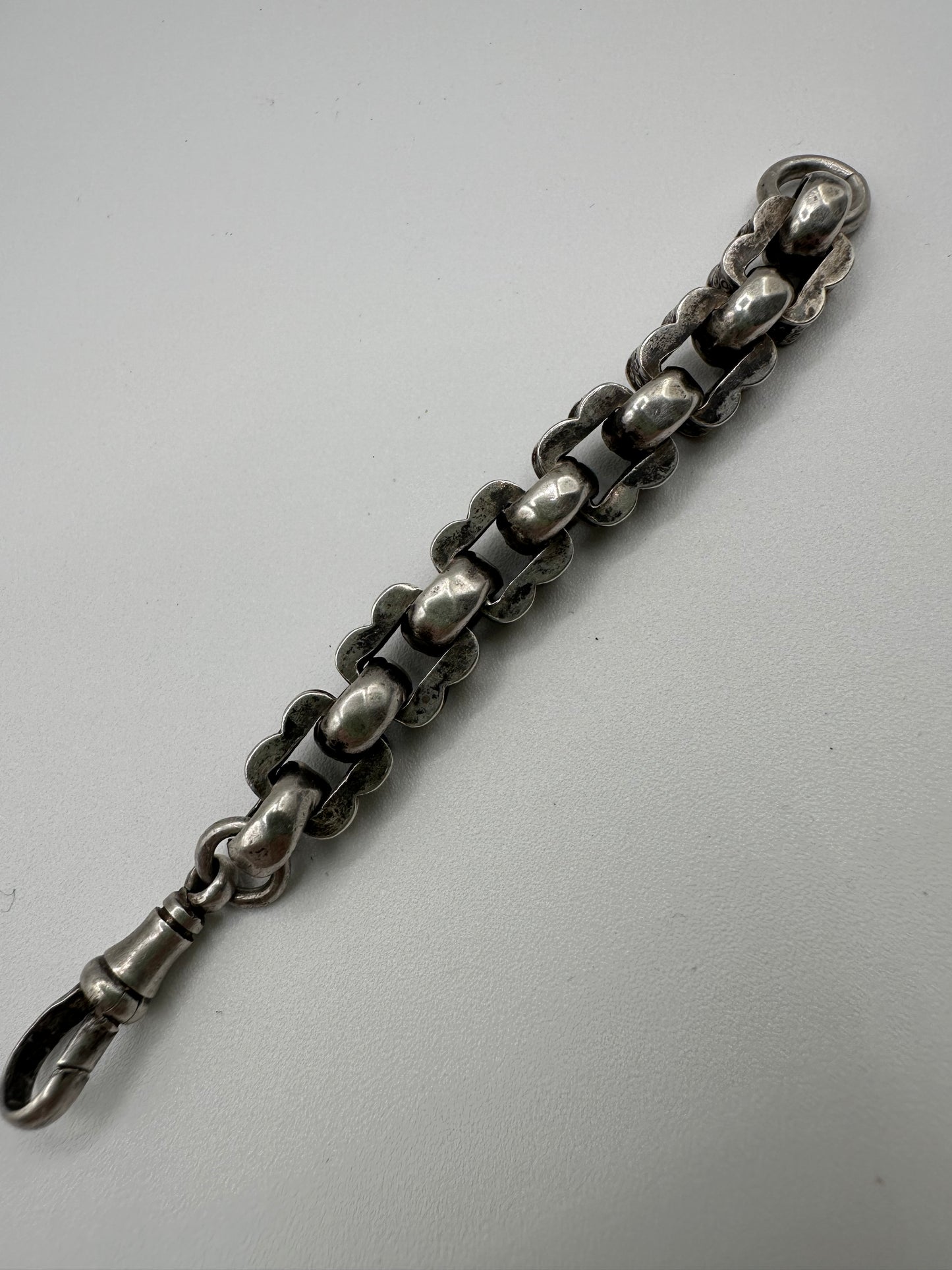 Sterling Silver Fancy Flower link extender