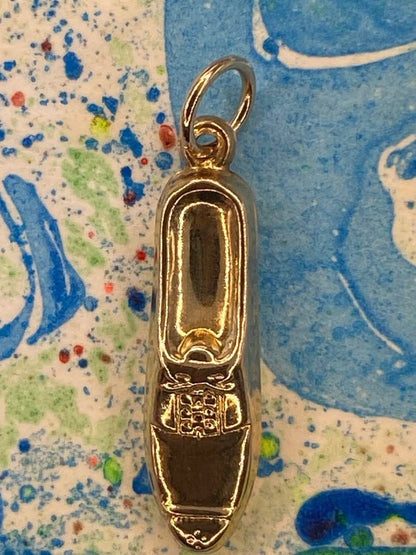 Vintage 9ct Gold Shoe Charm