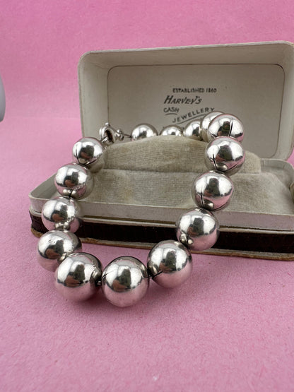 Sterling Silver Ball bracelet