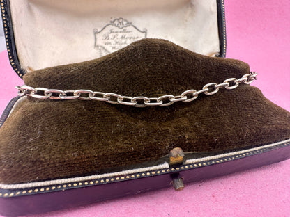 Sterling silver Biker Bracelet
