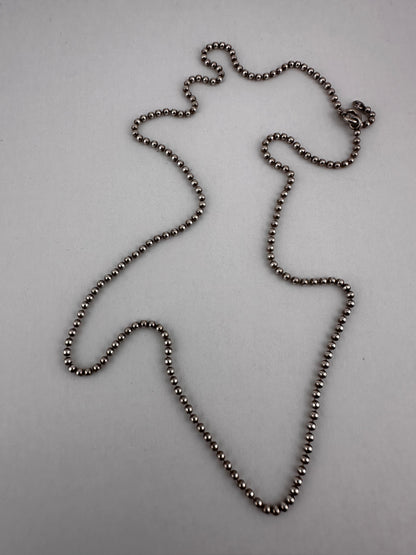 Vintage Sterling Silver Ball chain
