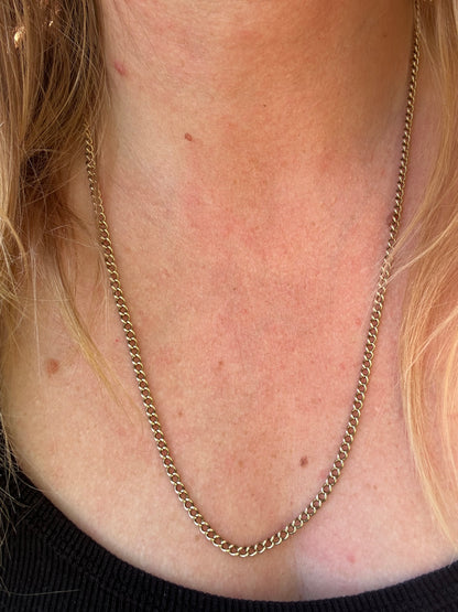 Vintage 9ct Gold Curb chain