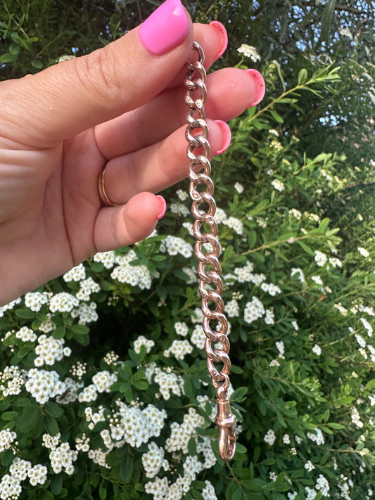 Antique 9ct Rose gold extender