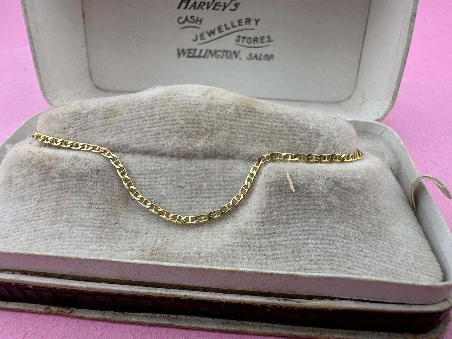 9ct Yellow Gold Mini Mariner bracelet