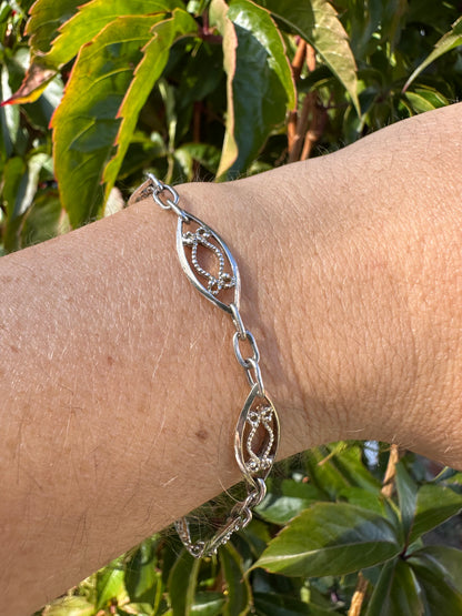 Sterling Silver filigree Bracelet