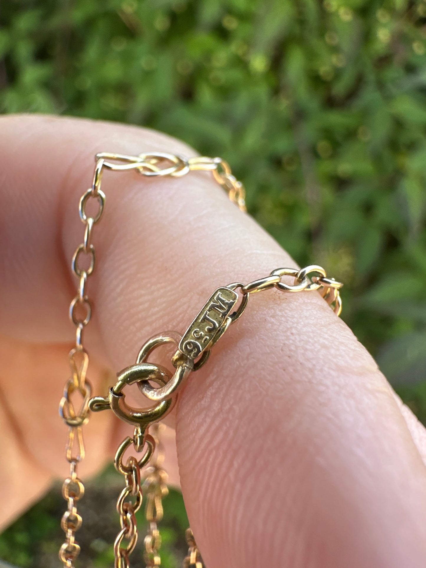 Antique 9ct Gold Knot Chain