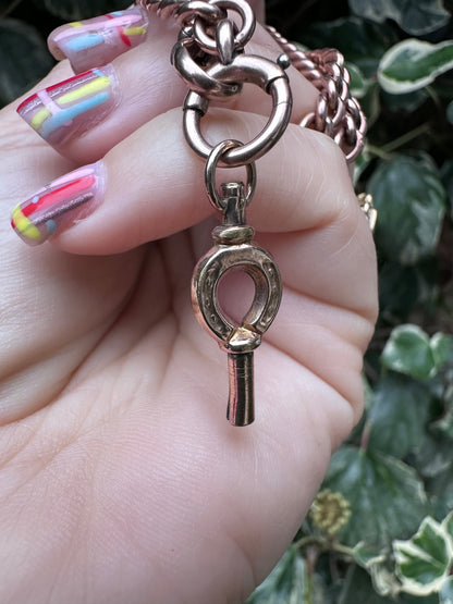 Antique 9ct Gold Cased Horseshoe Watch key fob