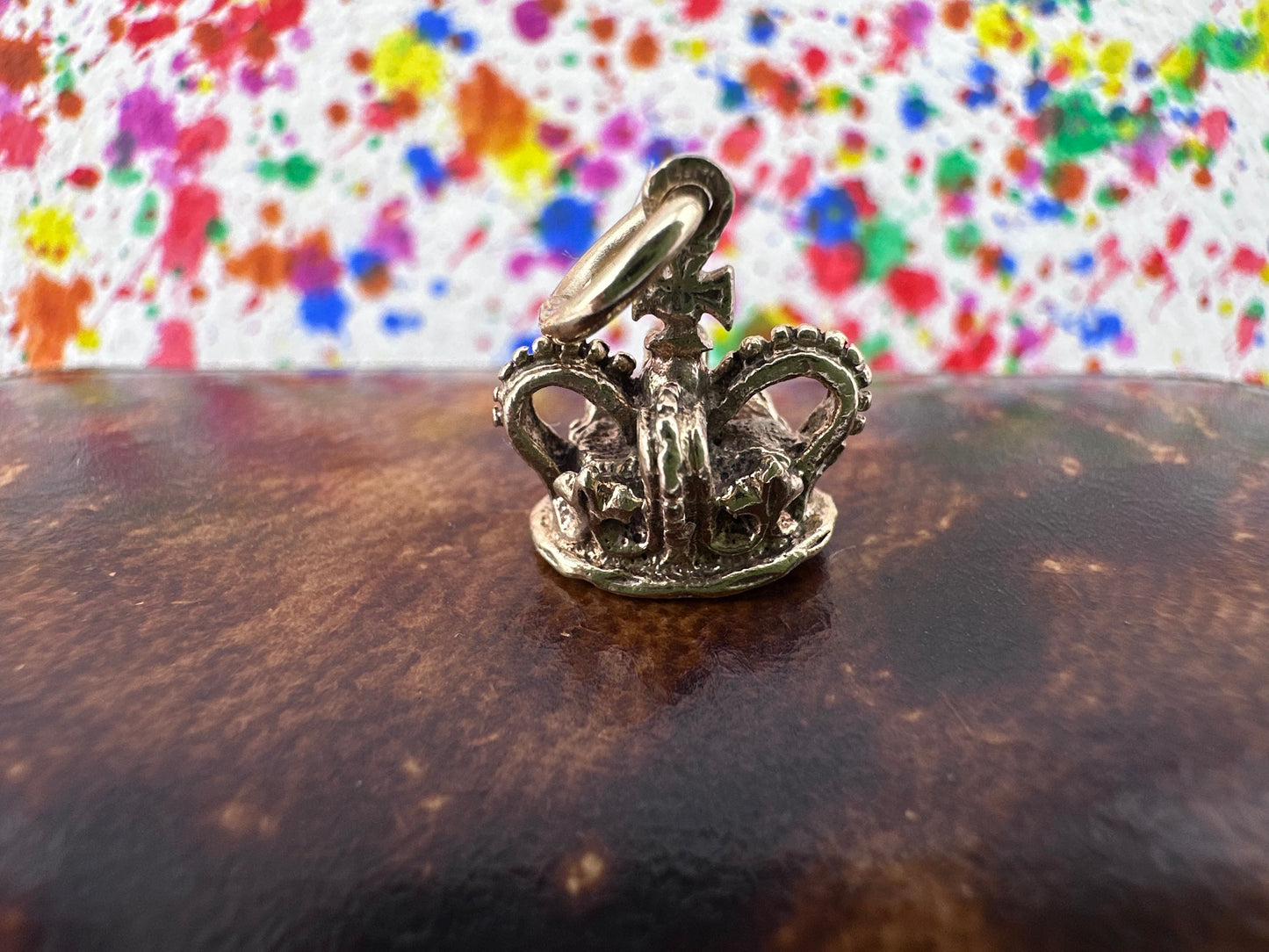 9ct Gold Crown Charm
