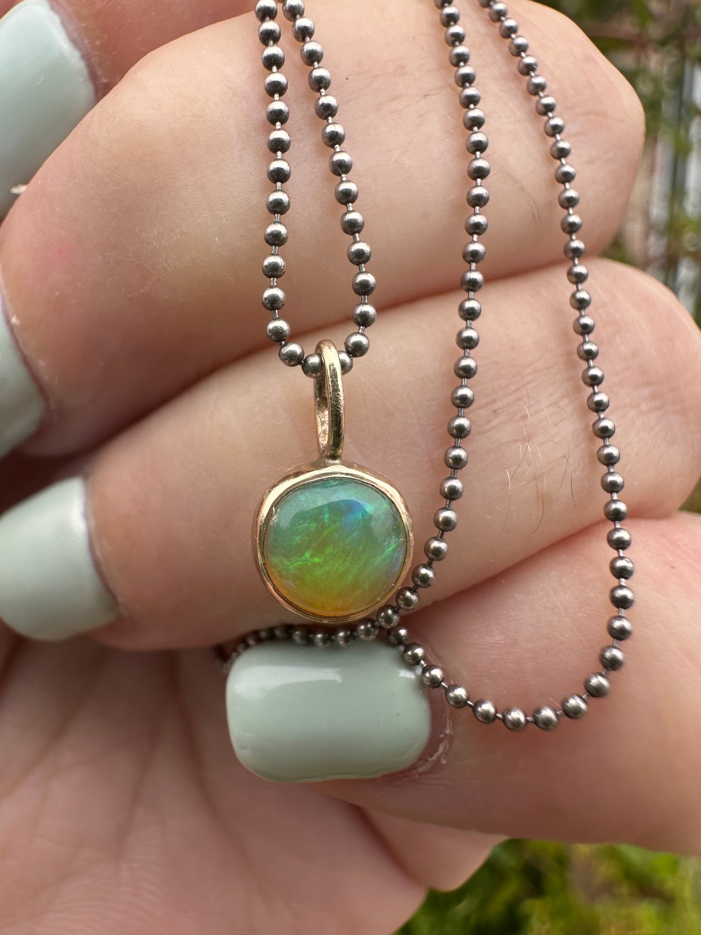 9ct Opal pendant