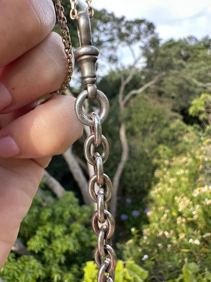 Sterling Silver Chubby Cable chain extender