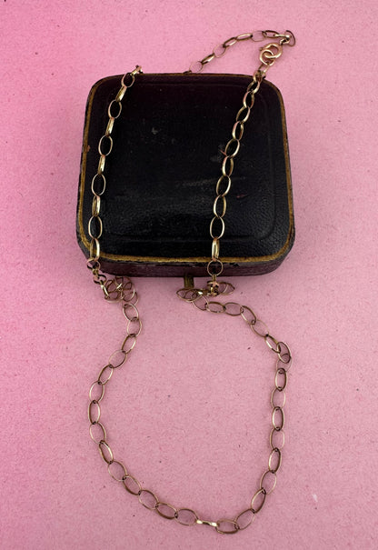 Vintage 9ct Gold Belcher chain