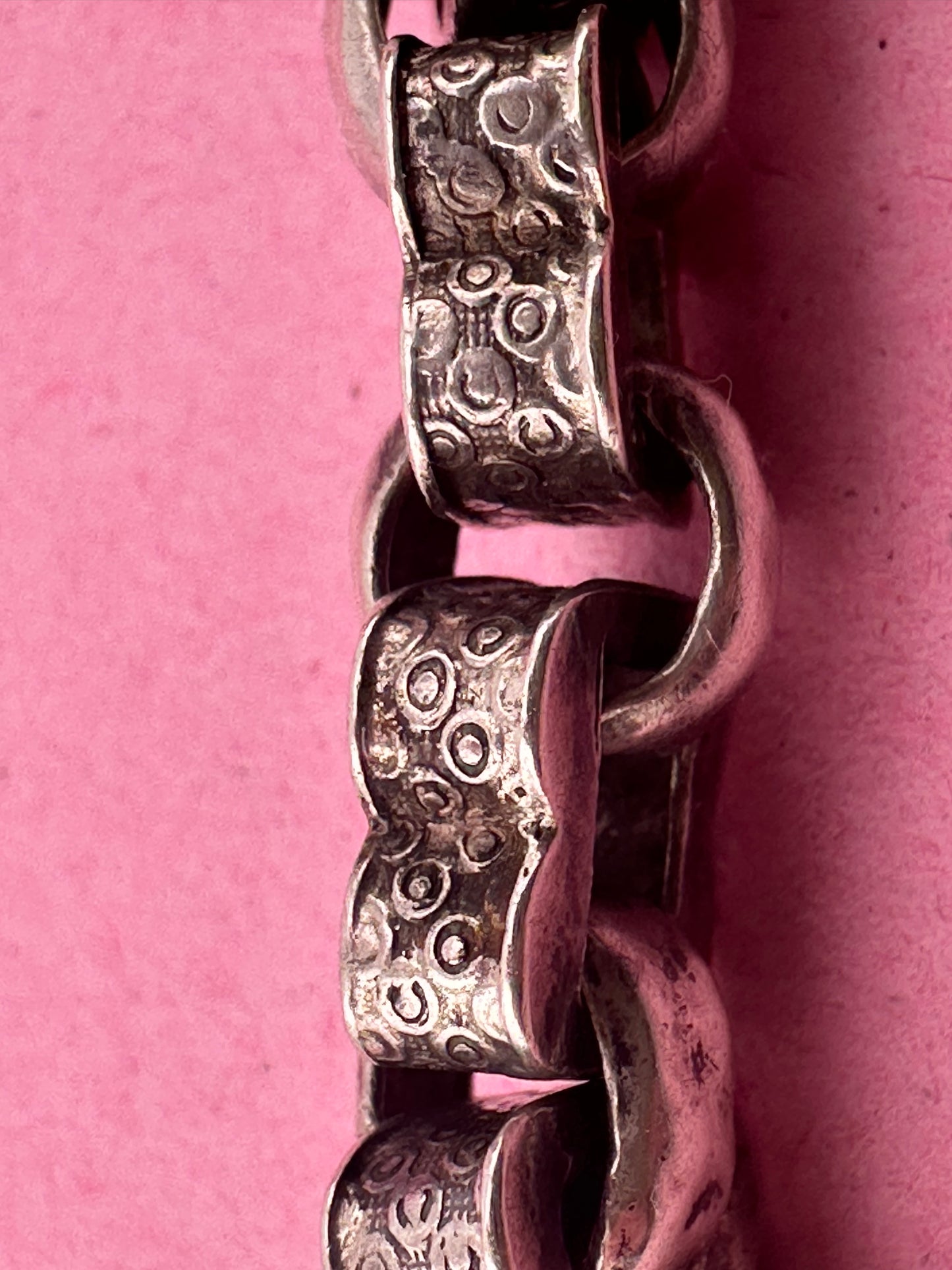 Sterling silver Fancy Flower link extender