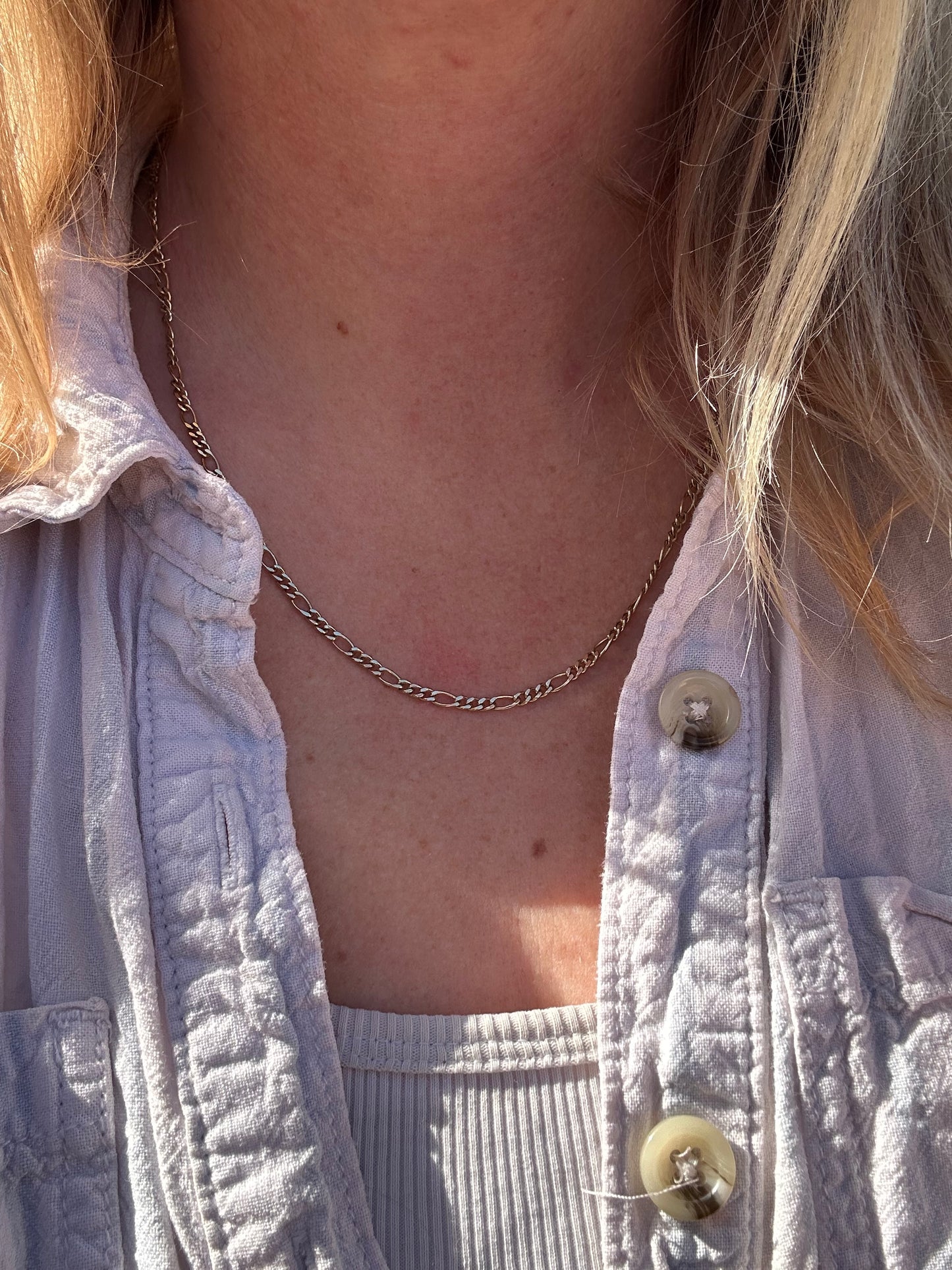 Vintage 14ct Figaro Chain