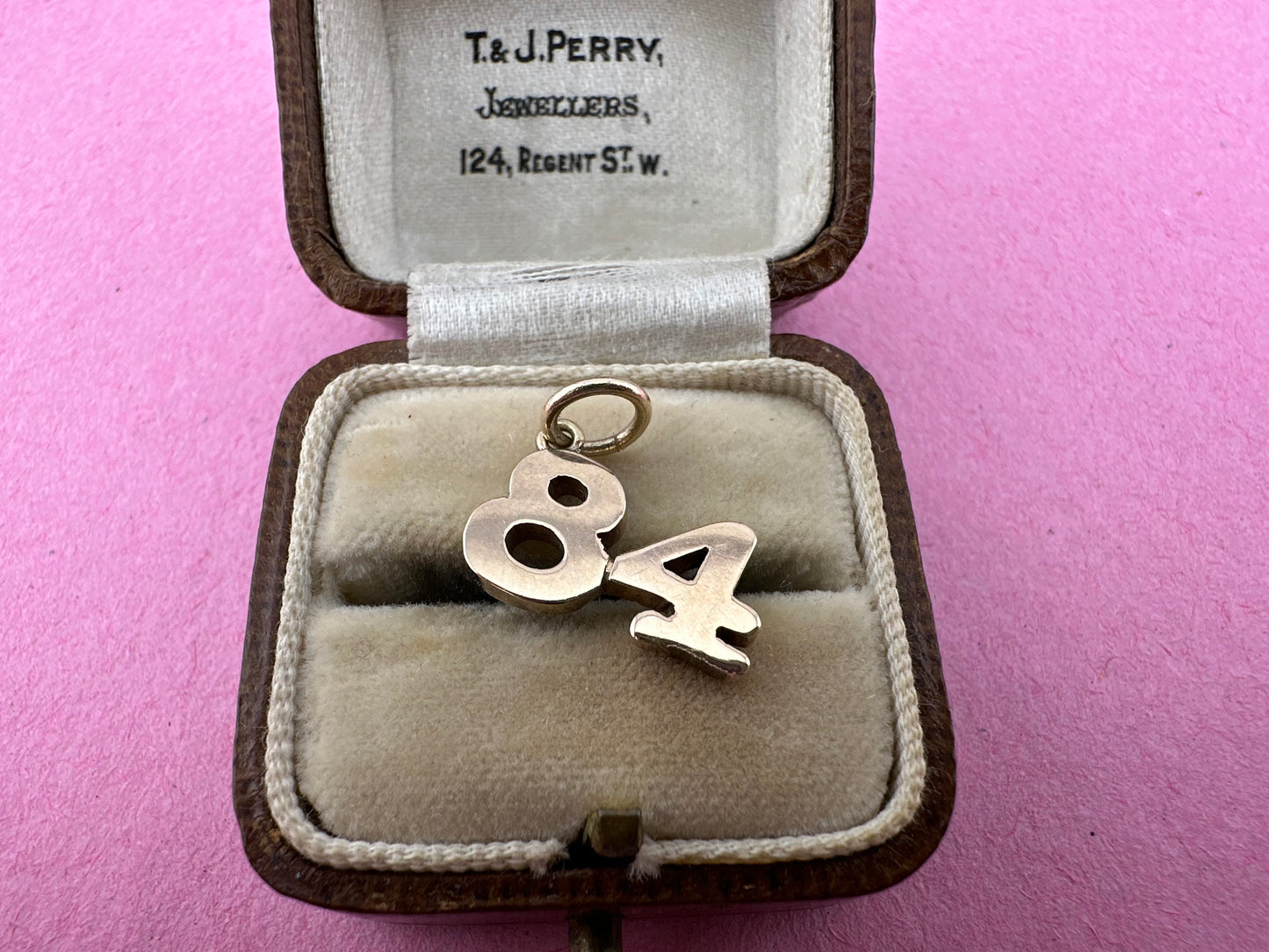 9ct Gold 84 charm