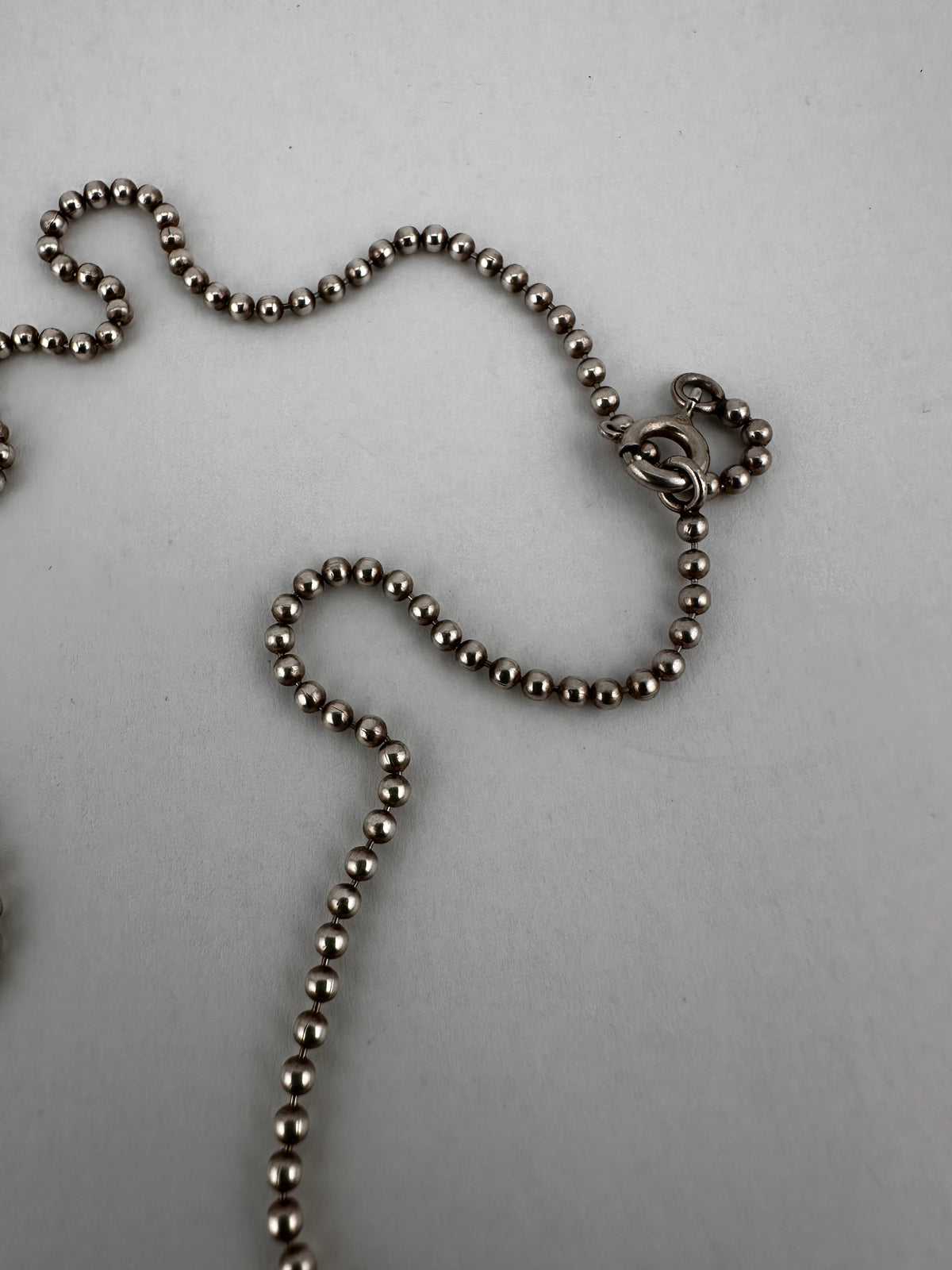 Vintage Sterling Silver Ball chain