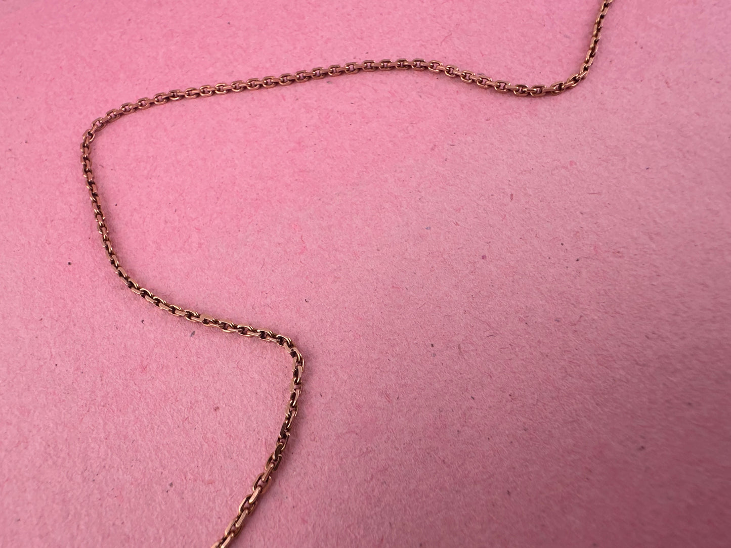Vintage 9ct Gold Mini biker chain