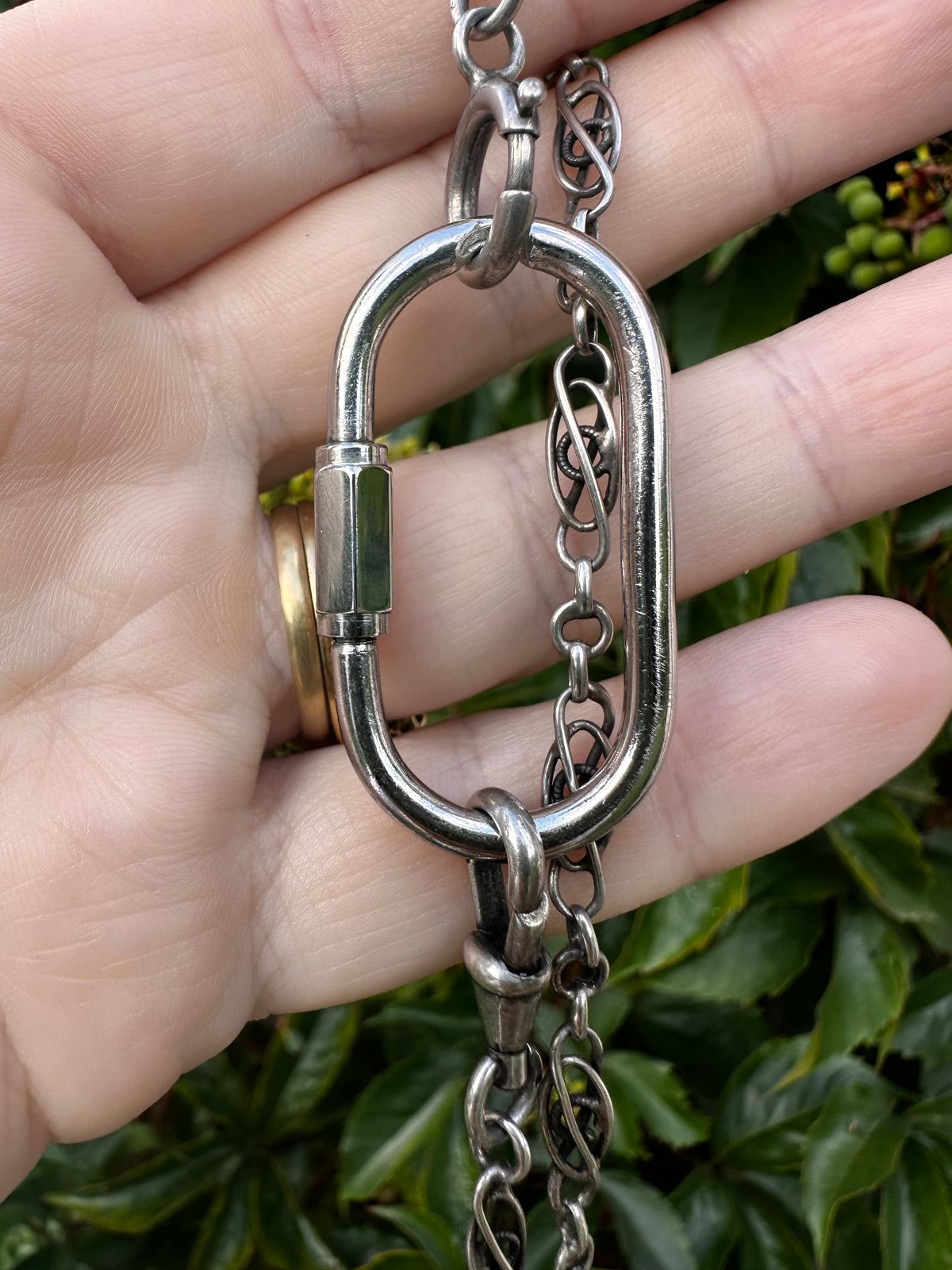 Sterling Silver Carabiner