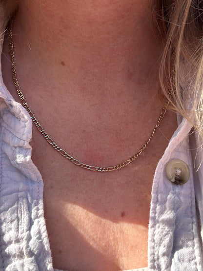 Vintage 14ct Figaro Chain