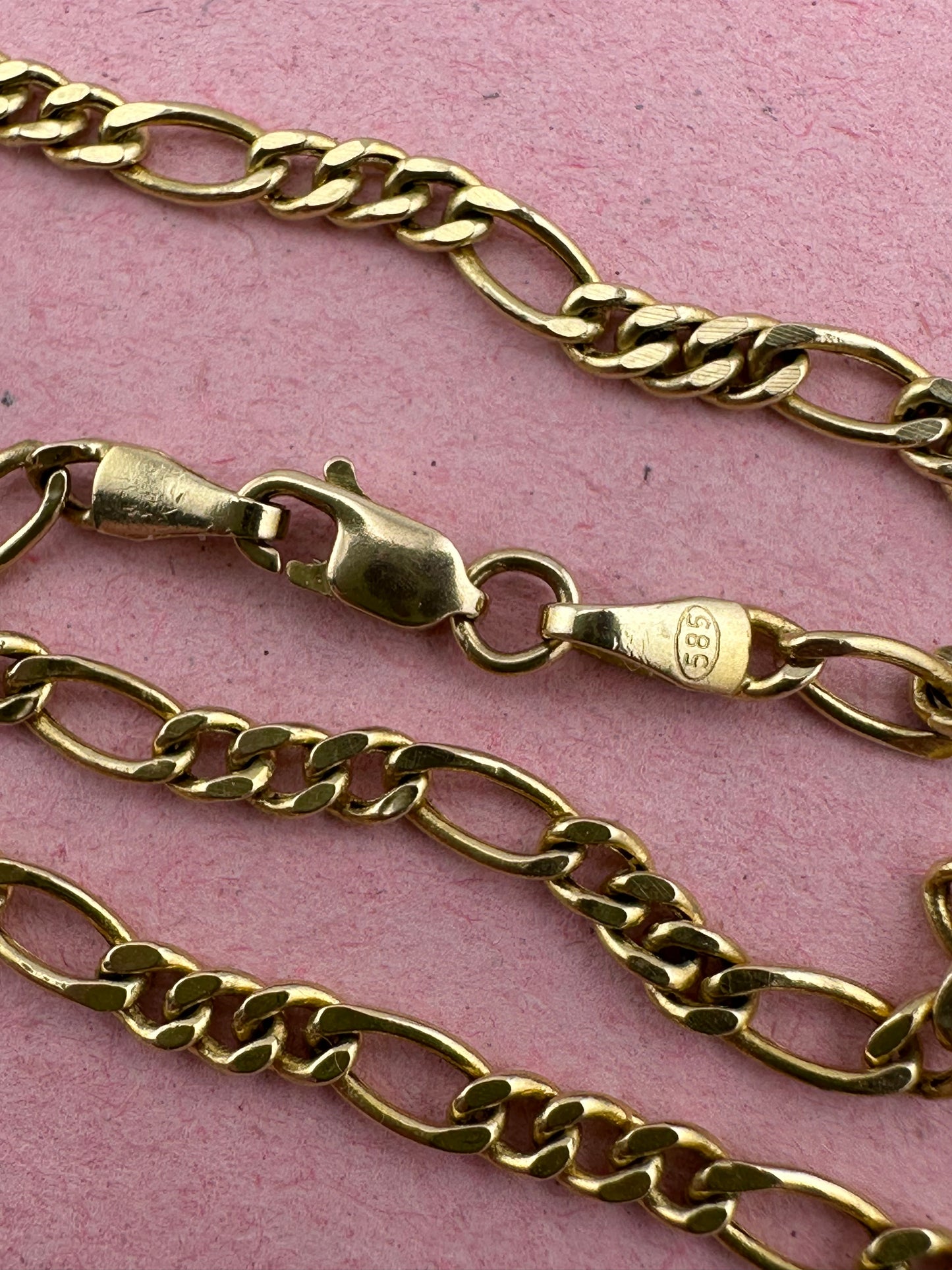 Vintage 14ct Figaro Chain