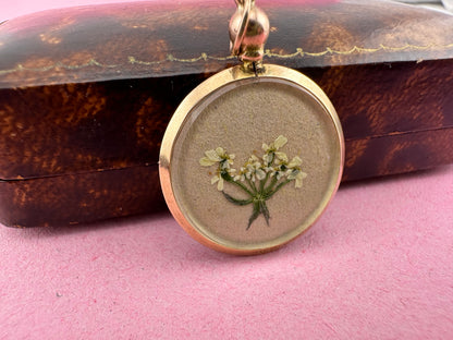 Antique 9ct Rose Gold Open Locket