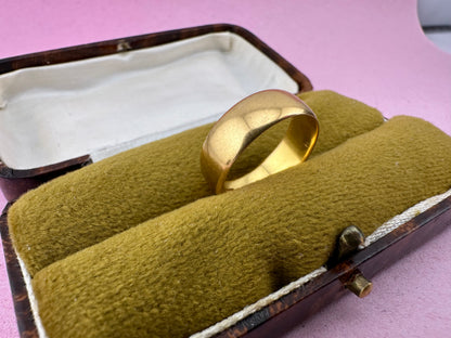 Antique 22ct Gold Cigar band