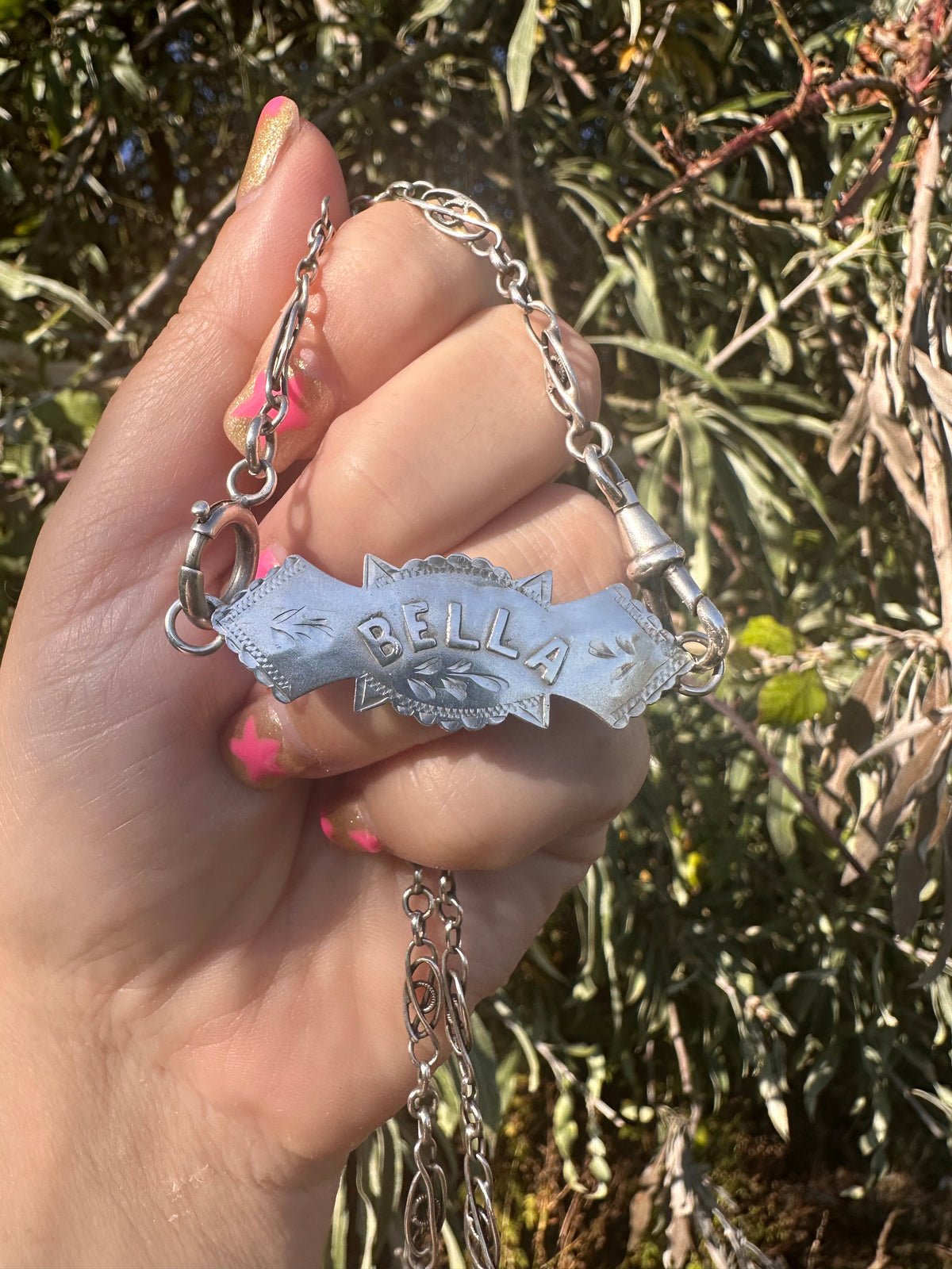 Sterling Silver Bella Extender- Brooch conversion
