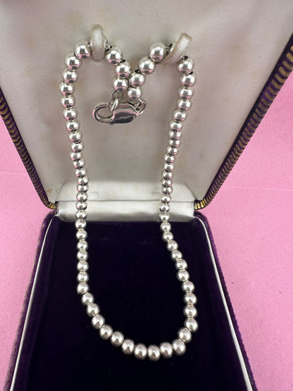 Sterling Silver Ball Chain