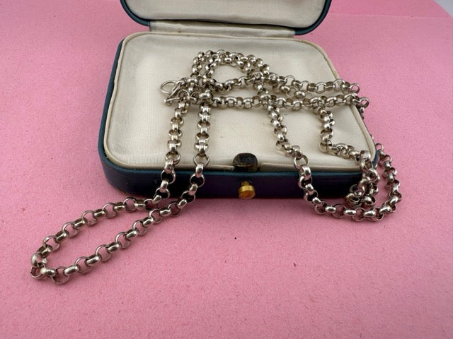 Sterling Silver Belcher/Rolo chain