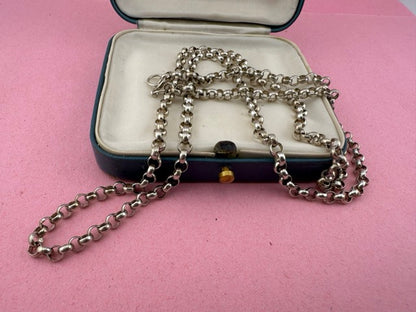 Sterling Silver Belcher/Rolo chain
