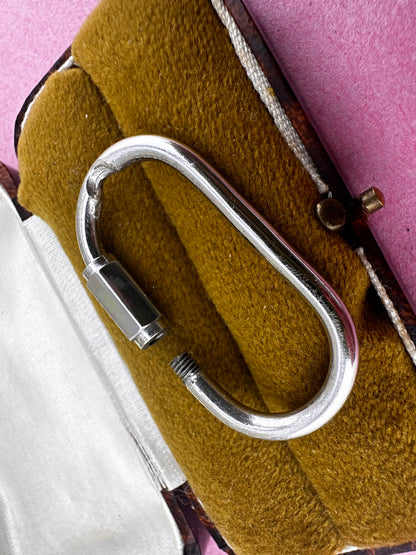Sterling Silver Carabiner