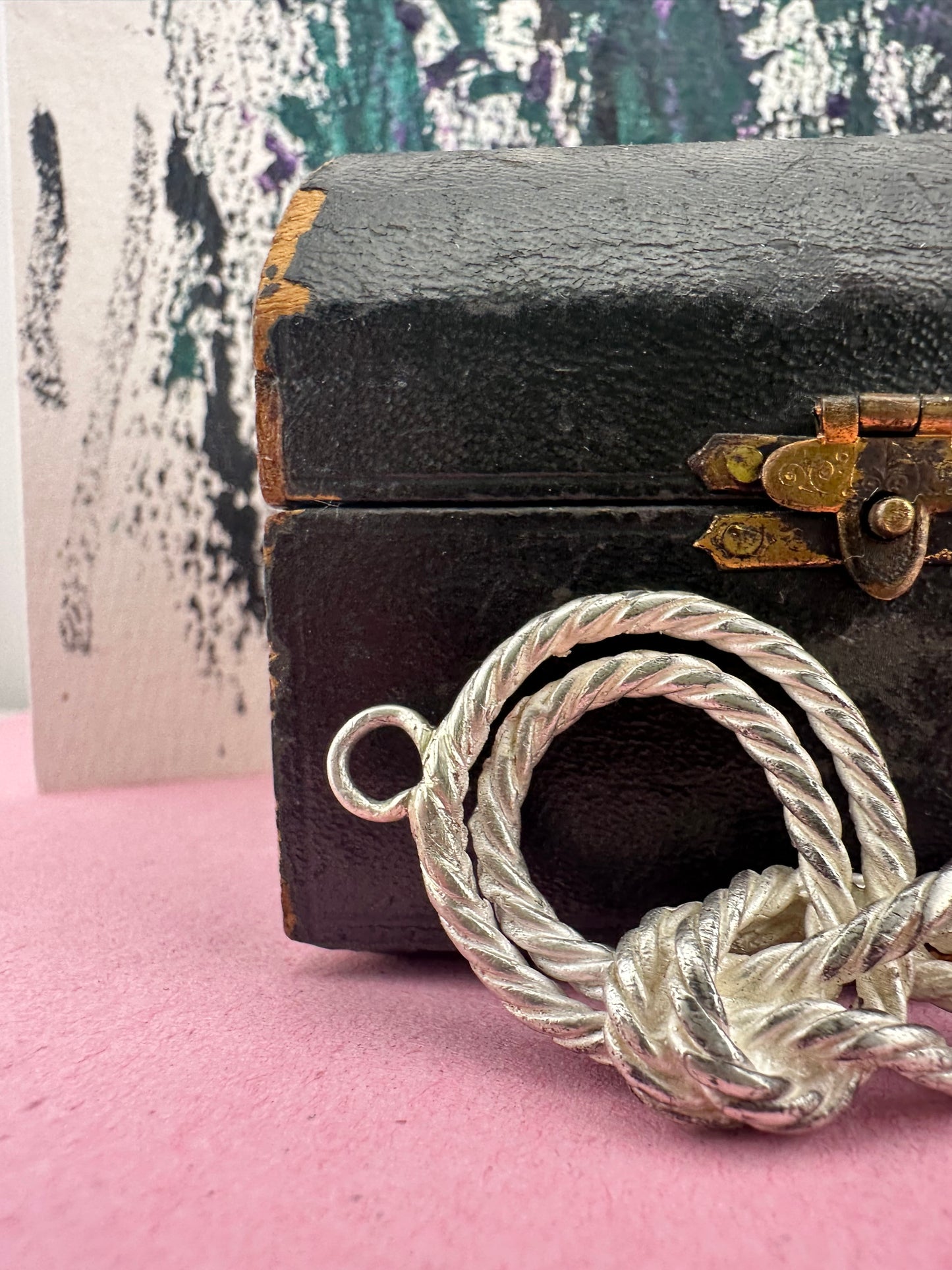 Sterling Silver Knot Claspless extender